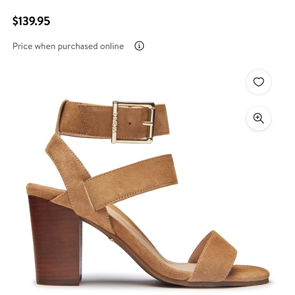 Vionic 8.5 Wide Sofia Heel Sandals